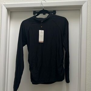 Calia rash guard black long sleeve L